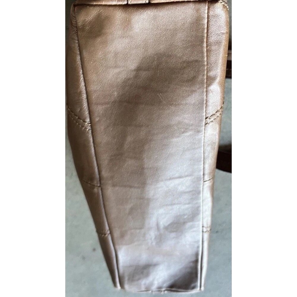 Coach F17220 Soho Shoulder Bag Purse Brown Leather Boho Slouchy Classic - Picture 12 of 15